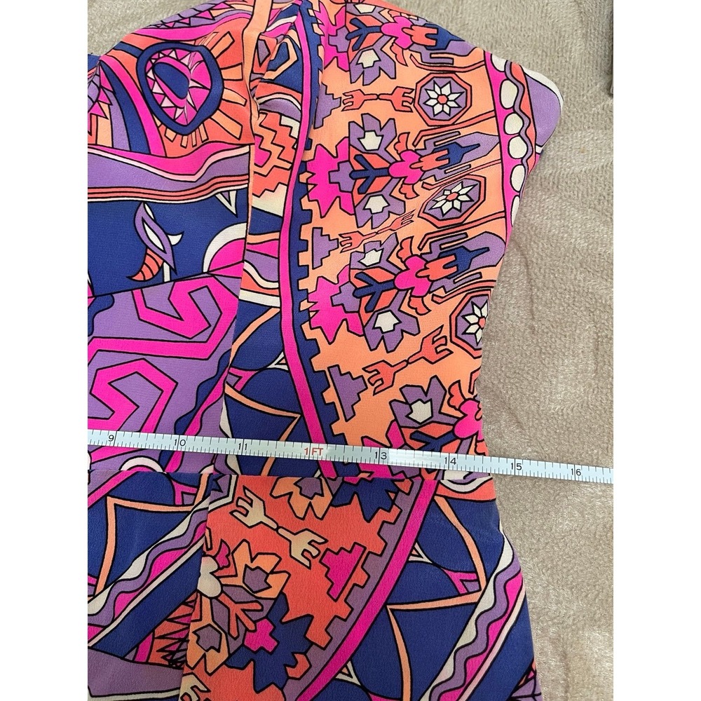 Alice & Trixie Art to Wear maxi dress with side slit in a size M - Picture 7 of 12